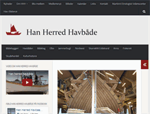 Tablet Screenshot of havbaade.dk